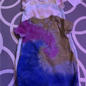 Tie-Dye Kids Shirt Set